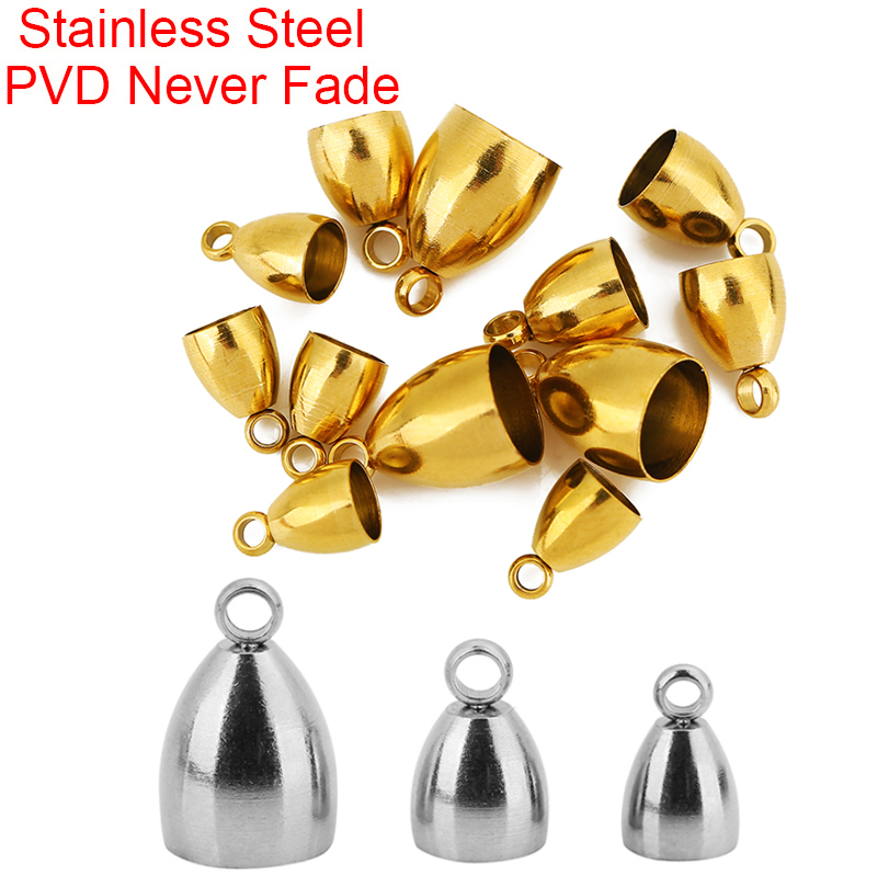 Jewelry Making Parts - 10 Stück PVD-beschichtete, nie verblassende Edelstahl-Verschlüsse