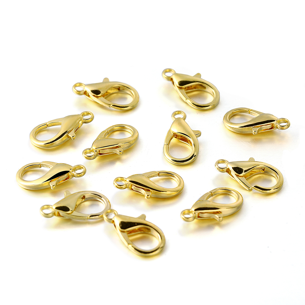 Jewelry Making Chain - 10 Stück Hummerverschlüsse in verschiedenen Größen,