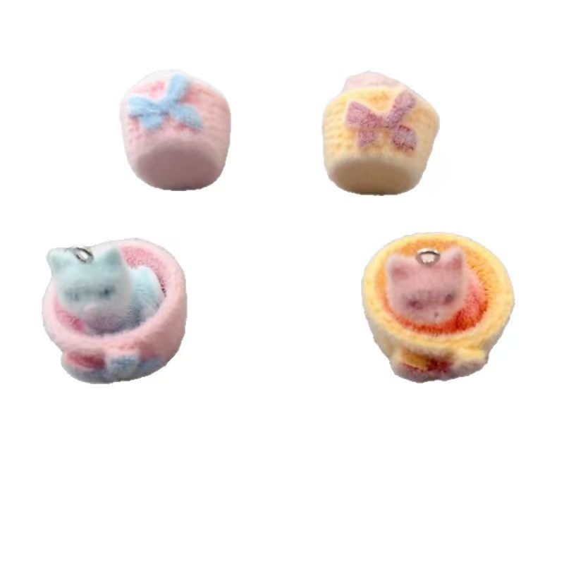 4 Stück 3D-Plüsch-Katzenanhäng – Jewelry Making Birthday Party Bewertung und Preis