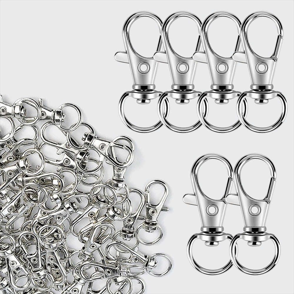 25-200 Stück Metall-Drehkarabi – Jewelry Making Chain Bewertung und Preis