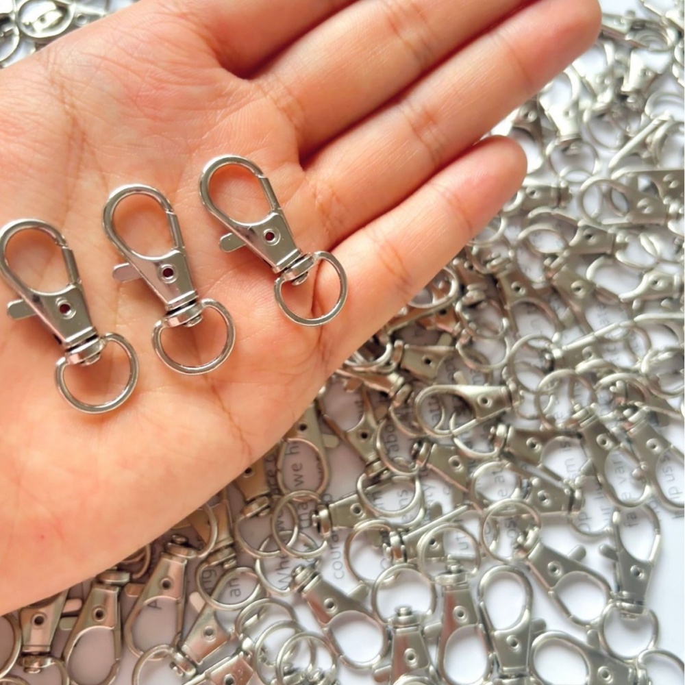 25-200 Stück Metall-Drehkarabi – Jewelry Making Chain Bewertung und Preis