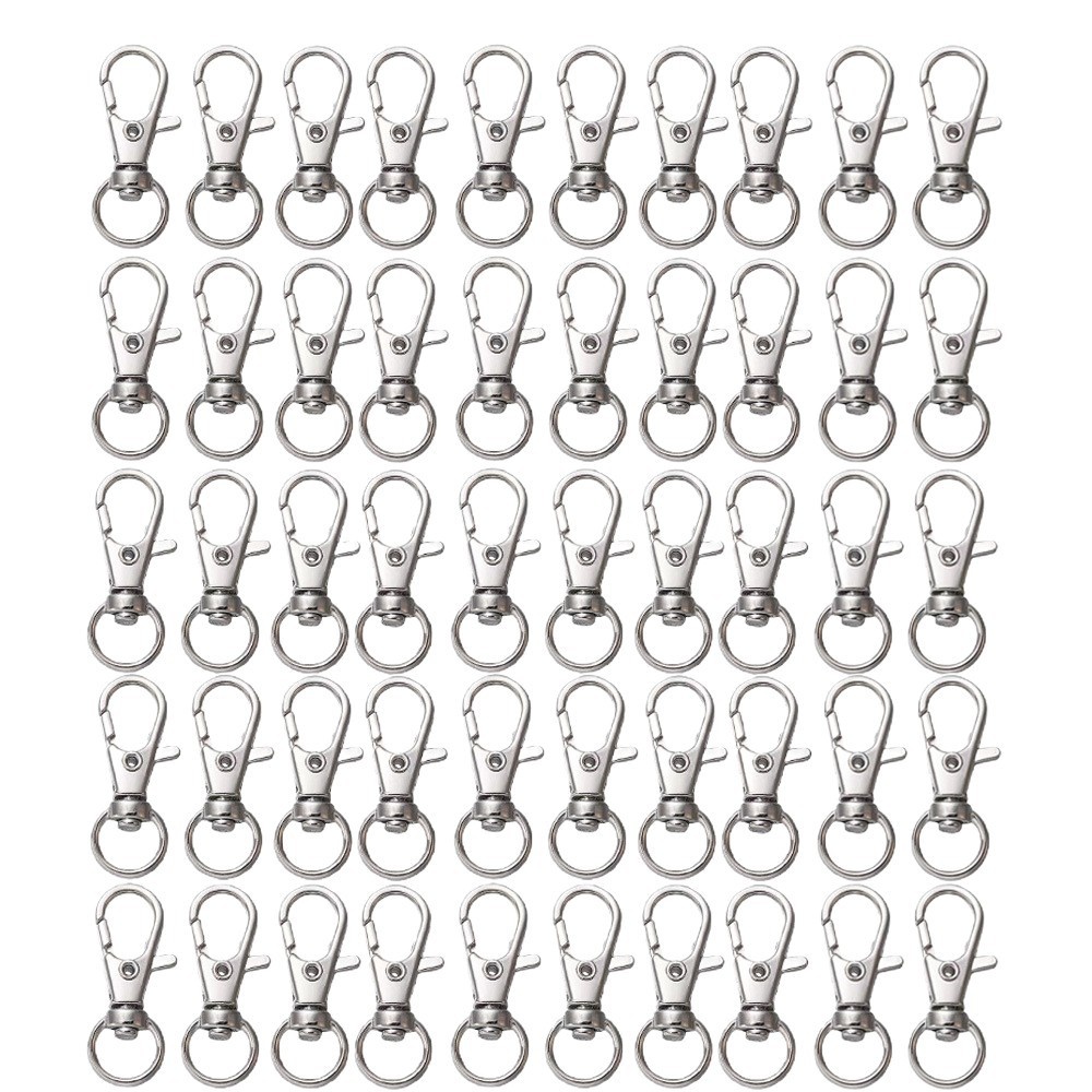 25-200 Stück Metall-Drehkarabi – Jewelry Making Chain Bewertung und Preis