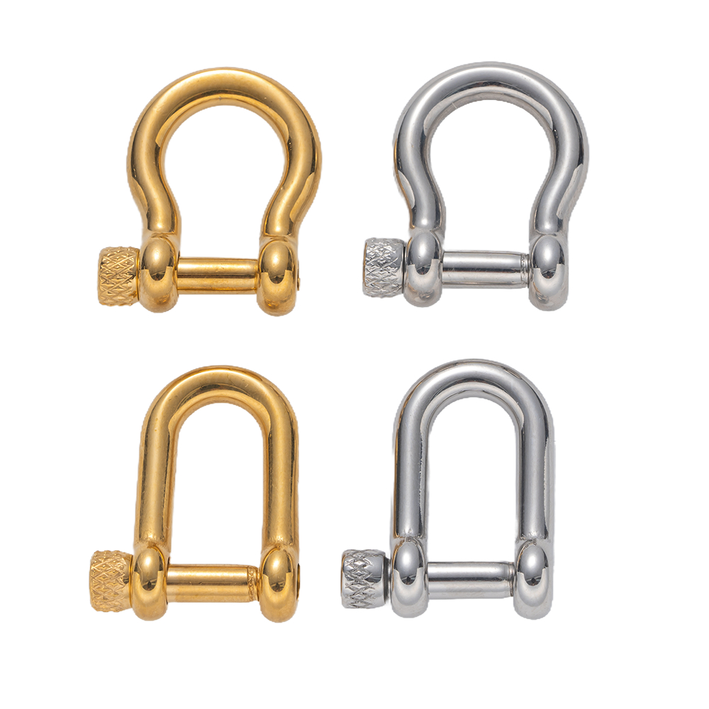 1 Stück 304 Edelstahl D-Ring A – Jewelry Making Basics Bewertung und Preis