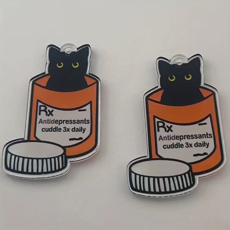 10 Stück Acryl-Medizin-Katzen- – Jewelry Making Birthday Party Bewertung und Preis