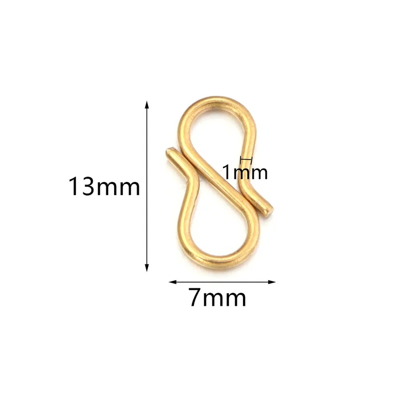 30 Stück Edelstahl S-förmige E – Jewelry Making Chain Bewertung und Preis