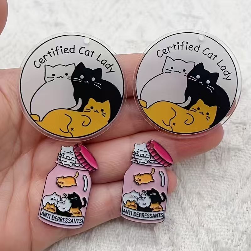 10 Stück niedliche Katzenanhän – Jewelry Making Birthday Party Bewertung und Preis