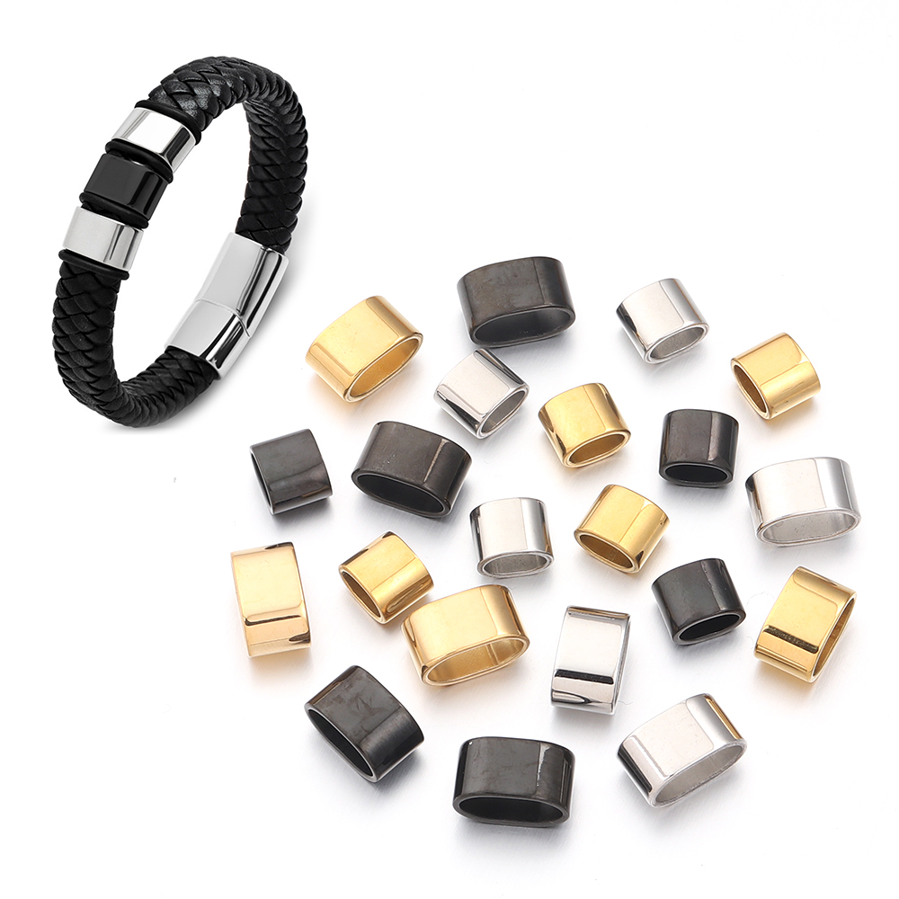 6 Stück flache Edelstahl-Rohr- – Jewelry Making Basics Bewertung und Preis