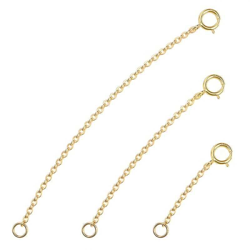 3 Stück Federkettenglieder, ve – Jewelry Making Chain Bewertung und Preis