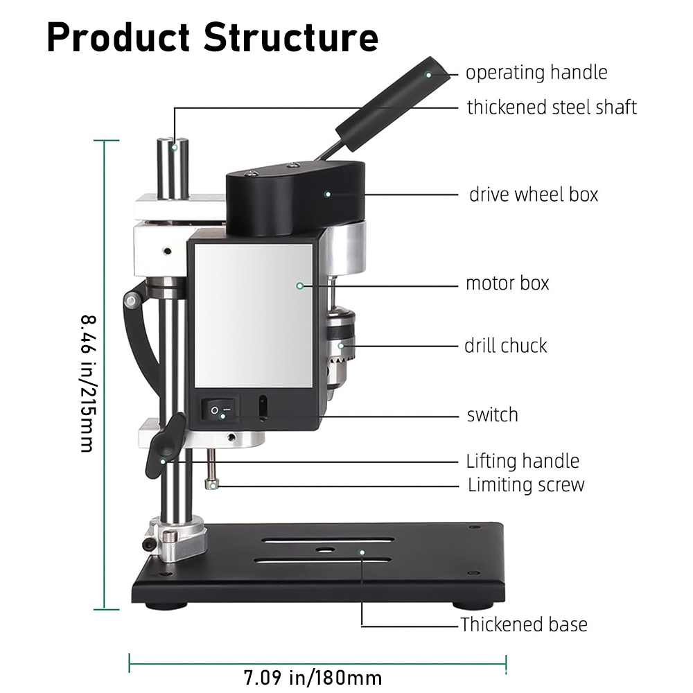 Elektrische Tischbohrmaschine  – Jewelry Making Dc Bewertung und Preis