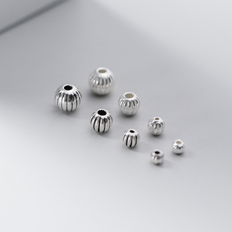 925 Sterling Silber Kürbis-Abs – Jewelry Making In La Bewertung und Preis