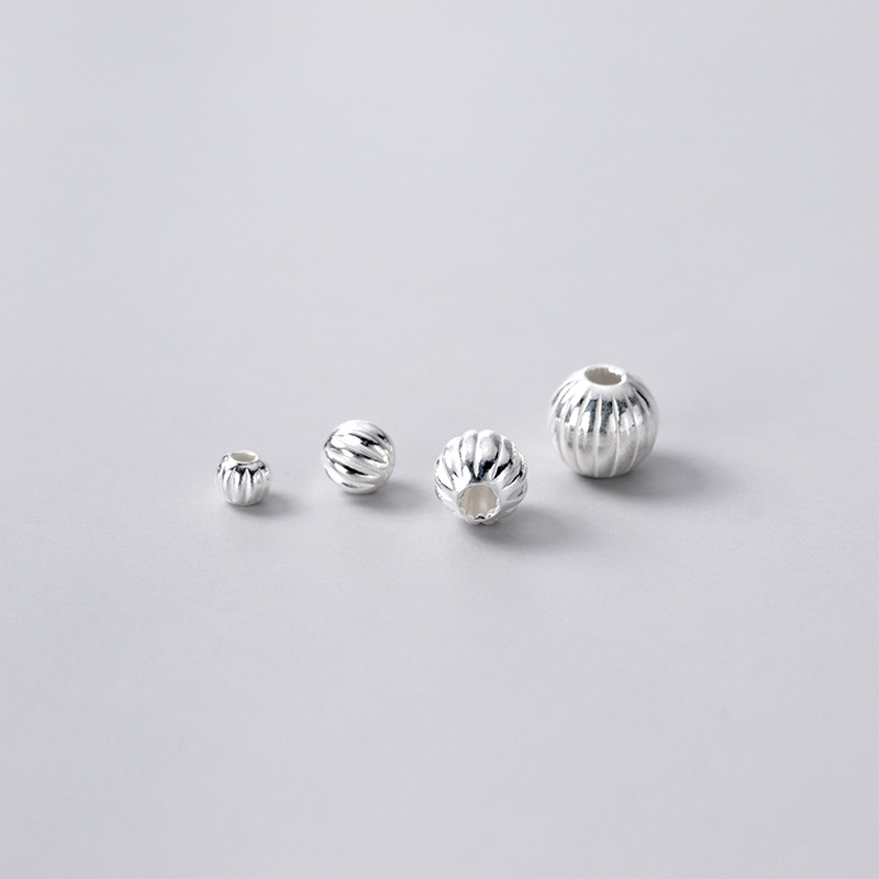 925 Sterling Silber Kürbis-Abs – Jewelry Making In La Bewertung und Preis
