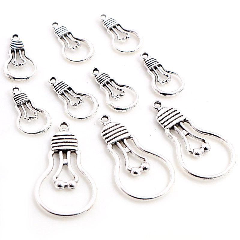 20 Stück Glühbirnen-Charms-Anh – Jewelry Making Light Bewertung und Preis