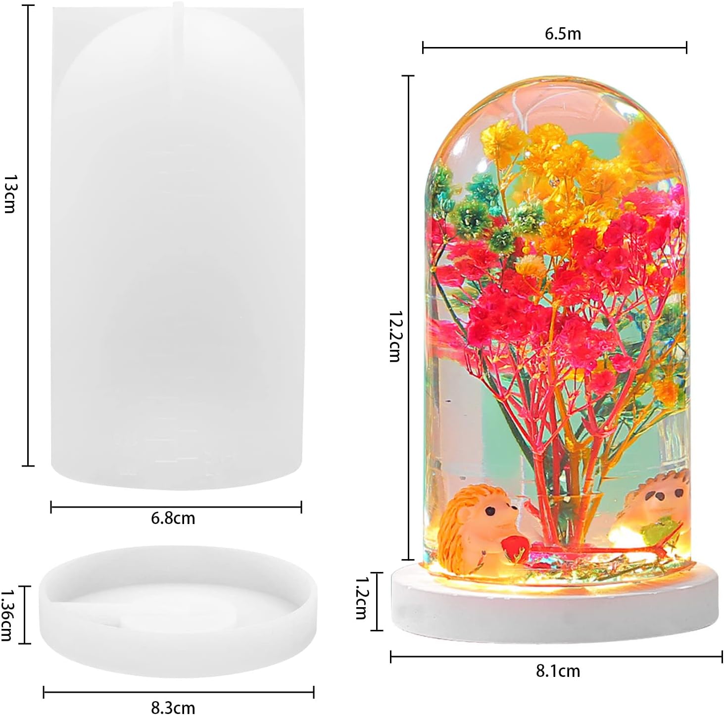 DIY Kristall Epoxidharz Form L – Jewelry Making Light Bewertung und Preis