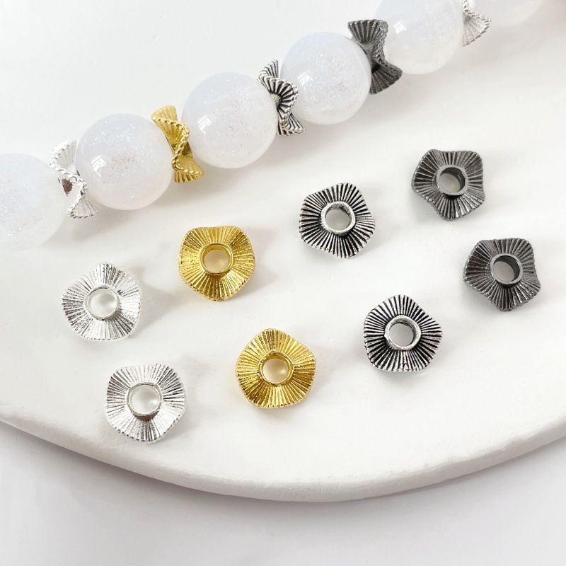 50 stücke 6-10mm Unregelmäßige – Bead Cap Flower Bewertung und Preis