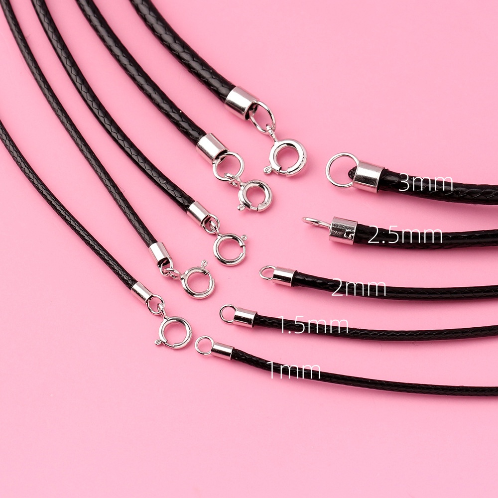 925 Silber Schwarzes Geflochte – Jewelry Making In La Bewertung und Preis