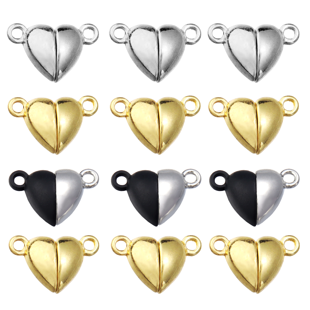 5 Stück/Set Legierung Herzförm – Jewelry Making Parts Bewertung und Preis