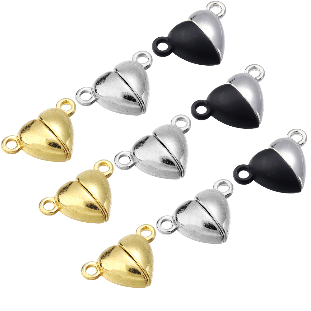 5 Stück/Set Legierung Herzförm – Jewelry Making Parts Bewertung und Preis
