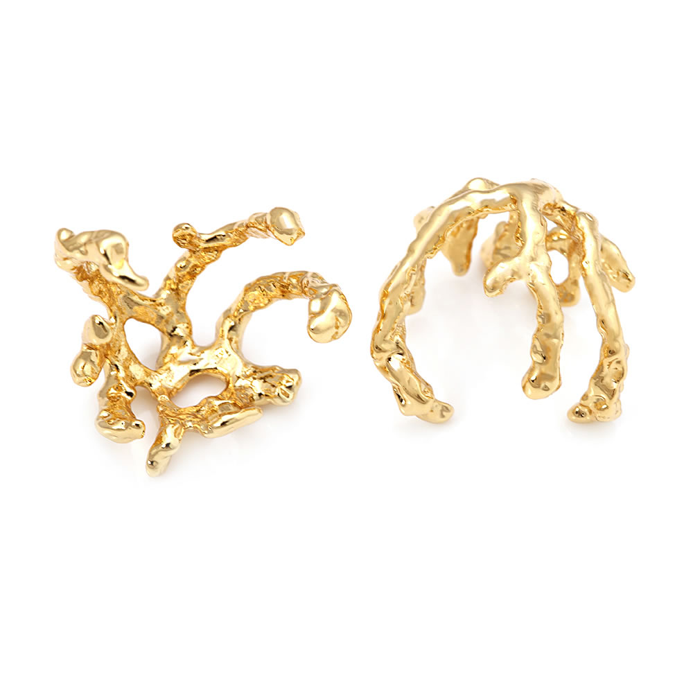 10 Stück 18 Karat Gold Farbe M – Bead Cap Flower Bewertung und Preis