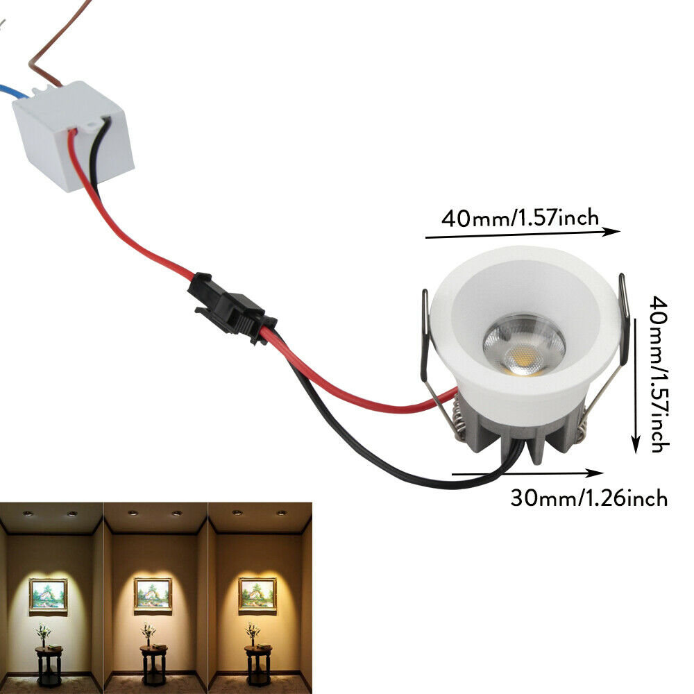 5 Stück 40mm 1,57 Zoll dimmbar – Jewelry Making Light Bewertung und Preis