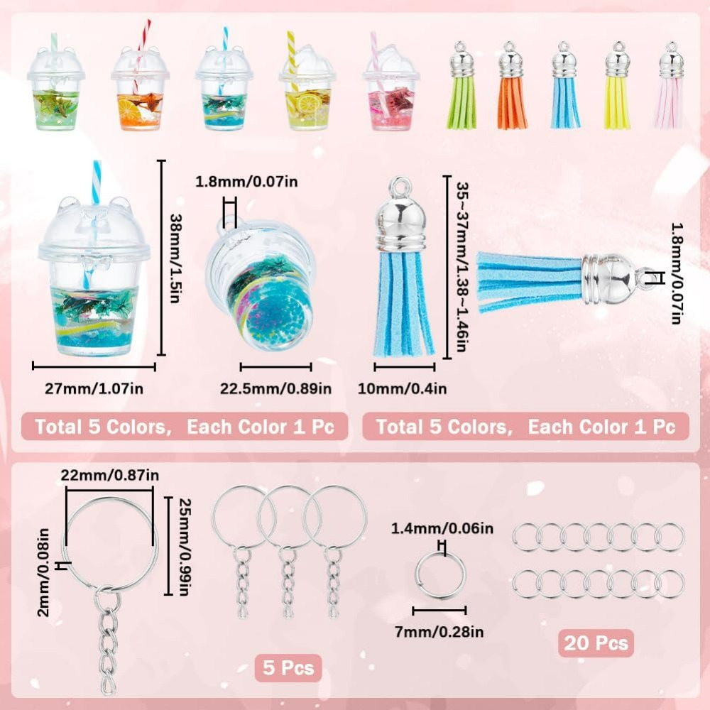 35 Stück DIY 5 Sets Bubble Tea – Jewelry Making Chain Bewertung und Preis
