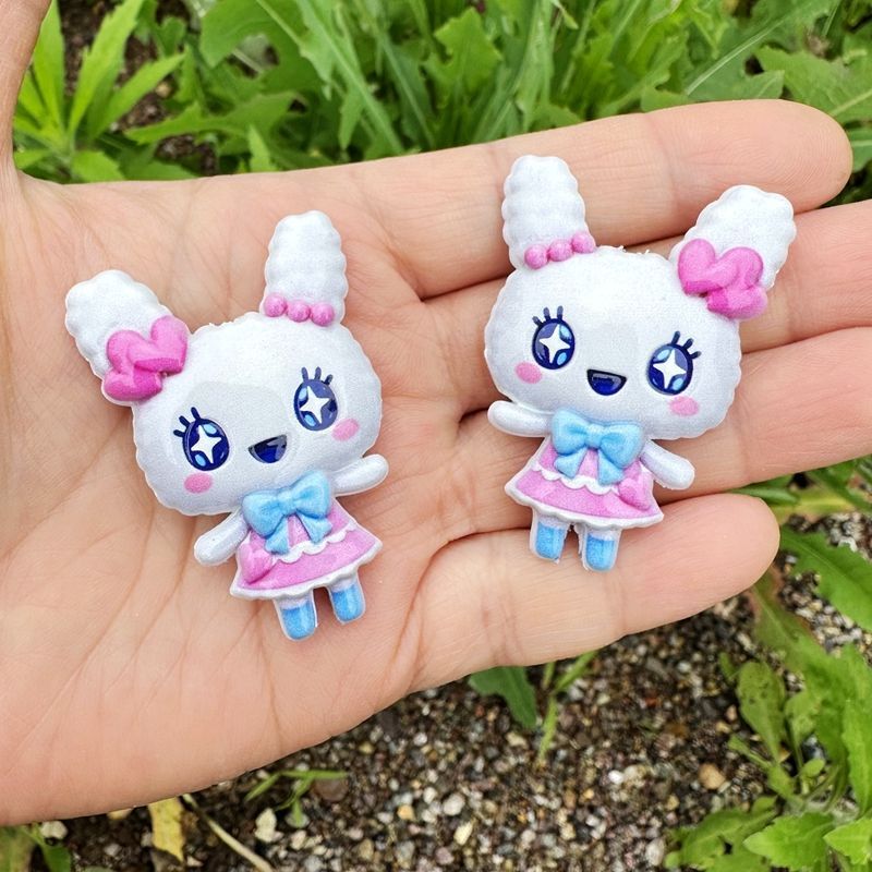 45mm Cartoon-Tamagotchi doppel – Jewelry Making Parts Bewertung und Preis