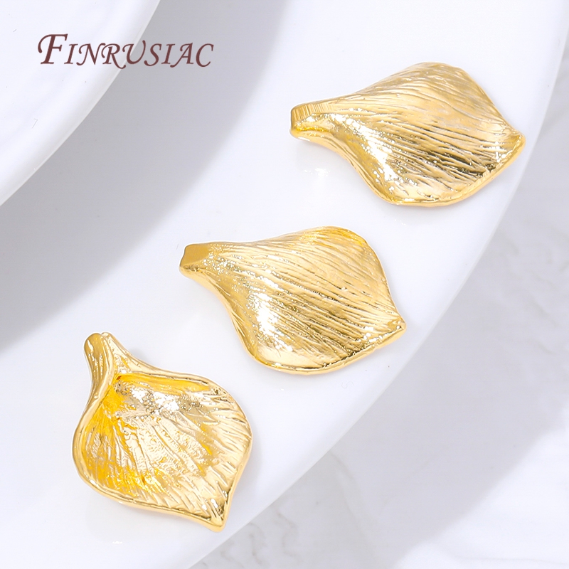 18K vergoldete Calla-Lilien-Pe – Bead Cap Flower Bewertung und Preis