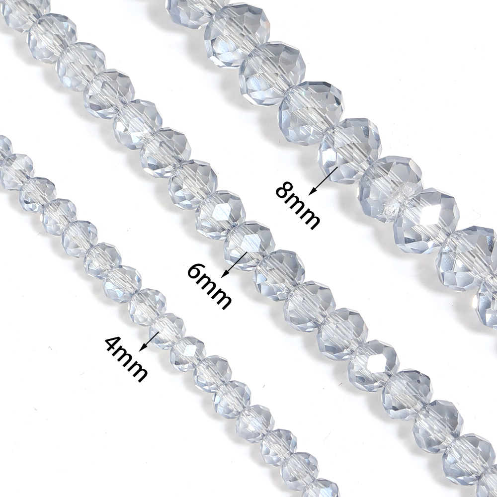 4 6 8 mm facettierte Kristallp – Jewelry Making Light Bewertung und Preis