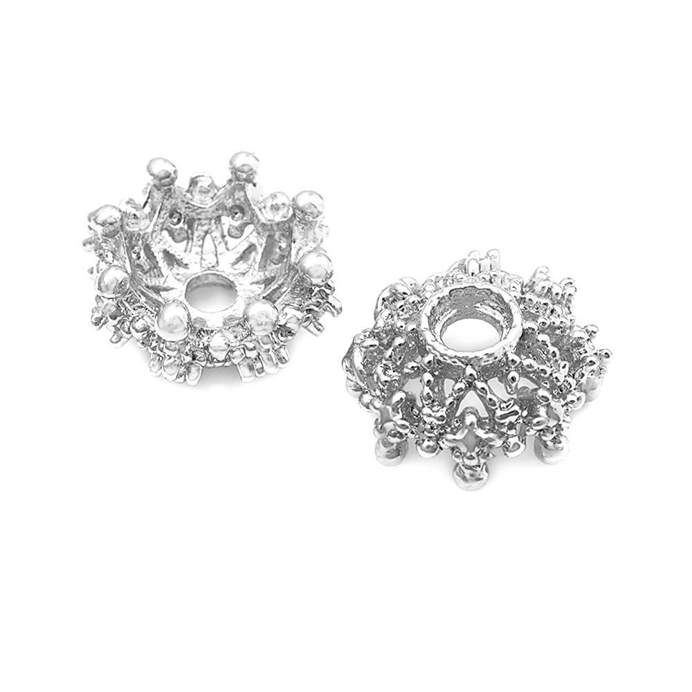 8MM 10MM 12MM 14MM 16MM 18K Go – Bead Cap Flower Bewertung und Preis