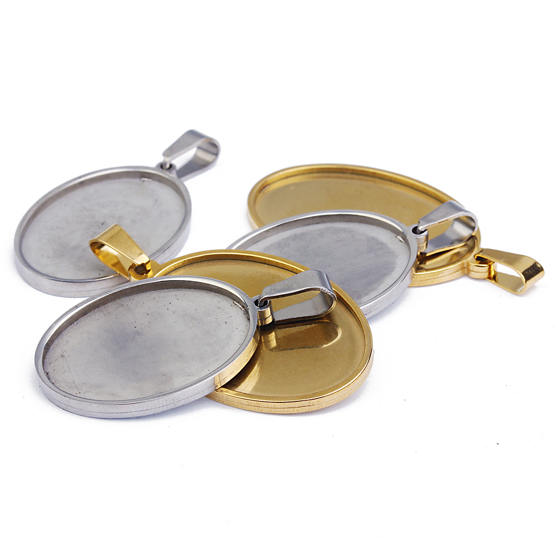 DC-Licht, 5 Stück, Edelstahl,  – Jewelry Making Dc Bewertung und Preis