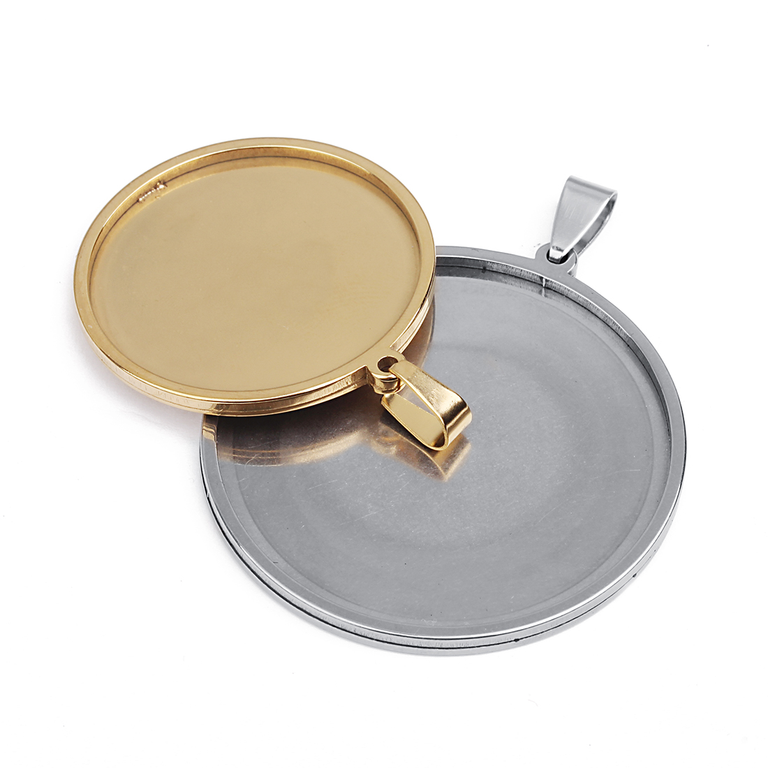 DC-Licht, 5 Stück, Edelstahl,  – Jewelry Making Dc Bewertung und Preis