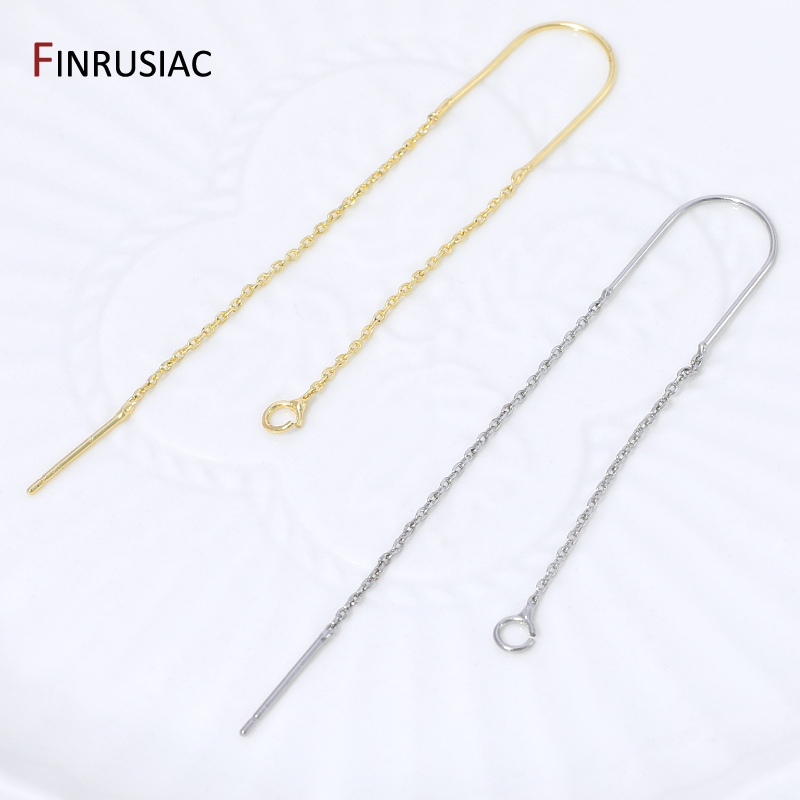 18K vergoldete Messing-Ohrring – Jewelry Making Chain Bewertung und Preis