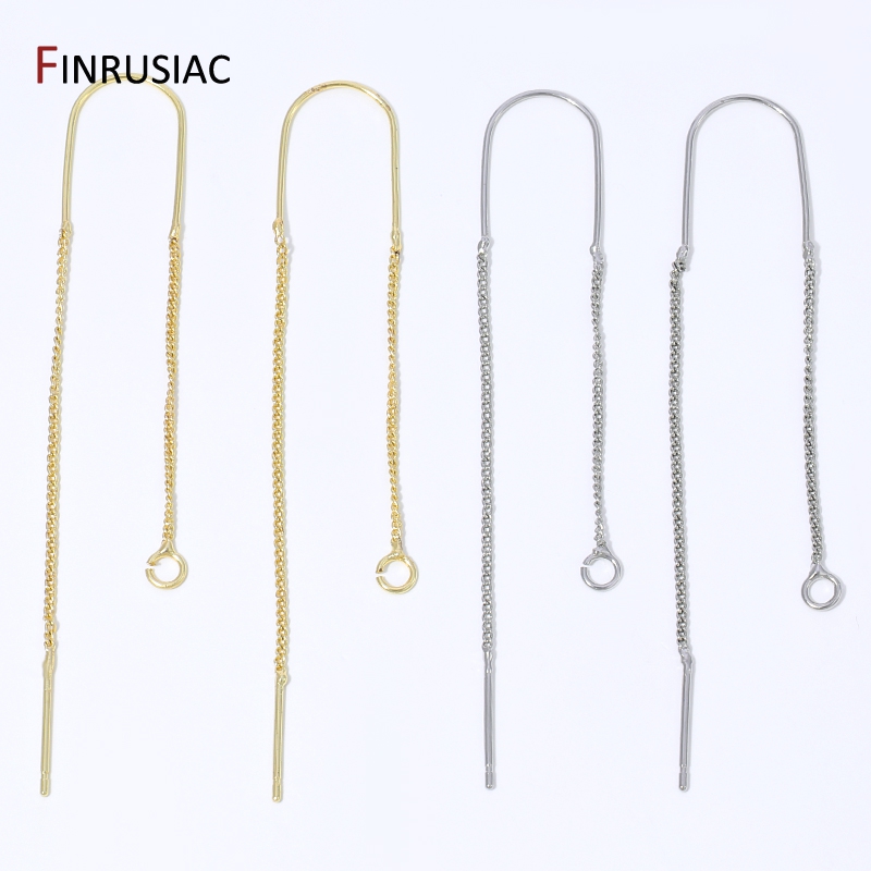 18K vergoldete Messing-Ohrring – Jewelry Making Chain Bewertung und Preis