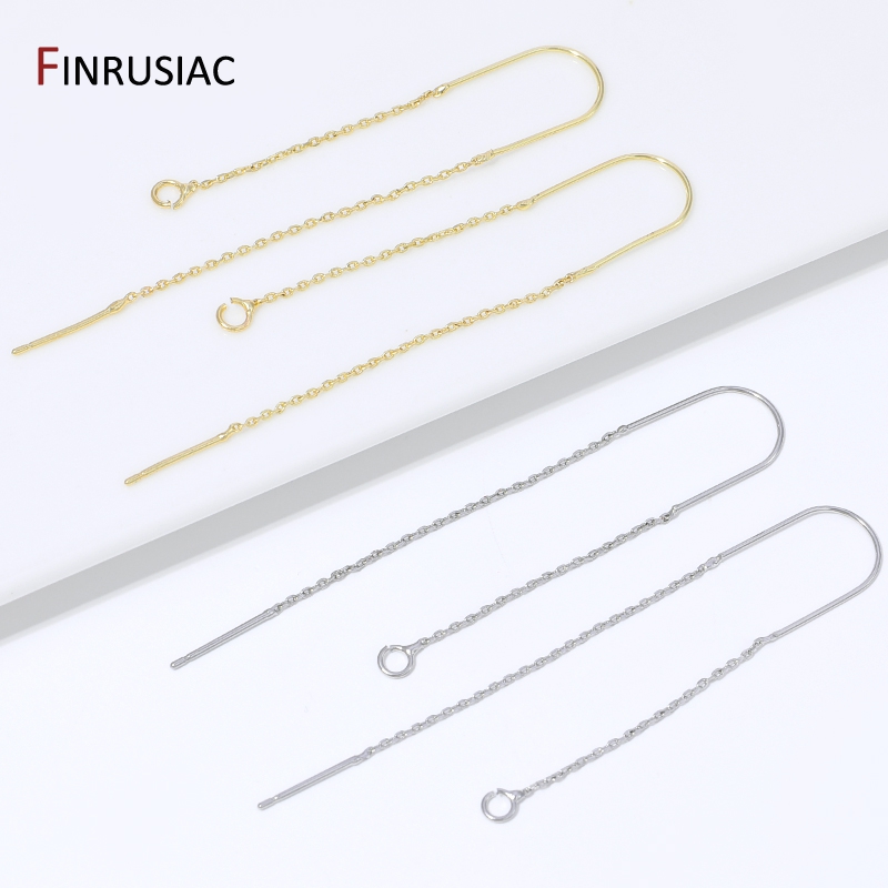 18K vergoldete Messing-Ohrring – Jewelry Making Chain Bewertung und Preis