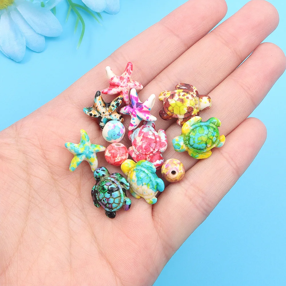 6/46/558 Stück mehrfarbiges Pe – Jewelry Making Birthday Party Bewertung und Preis