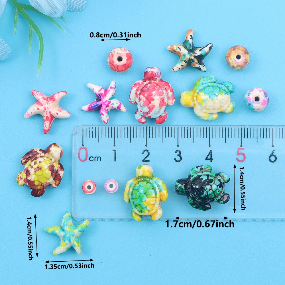 6/46/558 Stück mehrfarbiges Pe – Jewelry Making Birthday Party Bewertung und Preis